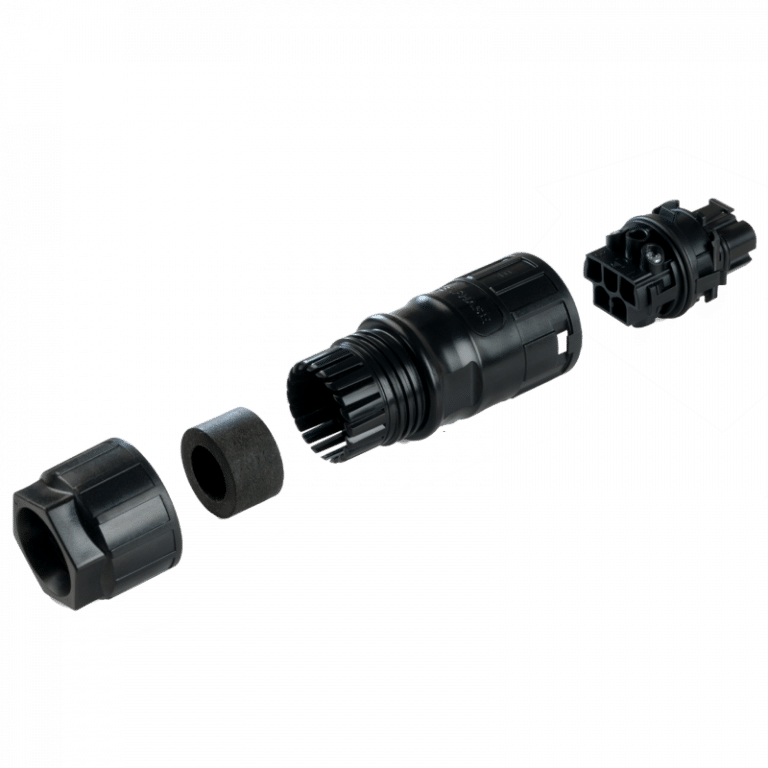 Enphase Q Cable Connector Male 3fase Stralendgroen