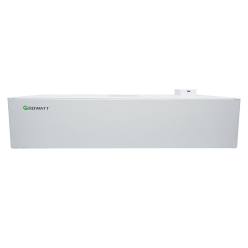 Vooraanzicht van Growatt AXE 5.0L Low Voltage batterijmodule